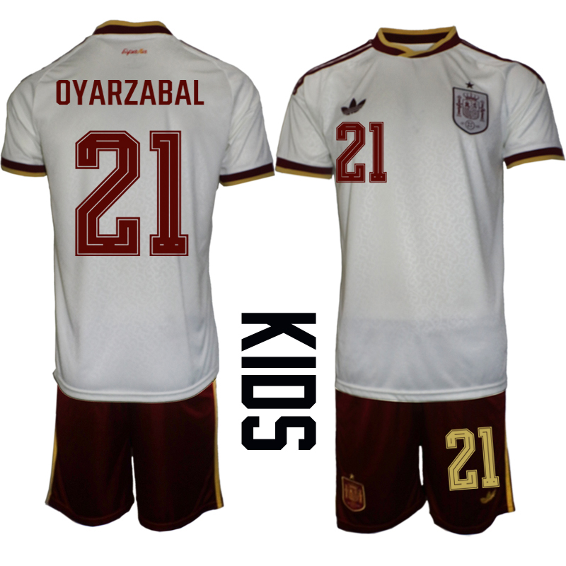 Youth Spain away 2026 World Cup soccer jerseys 43e18b10
